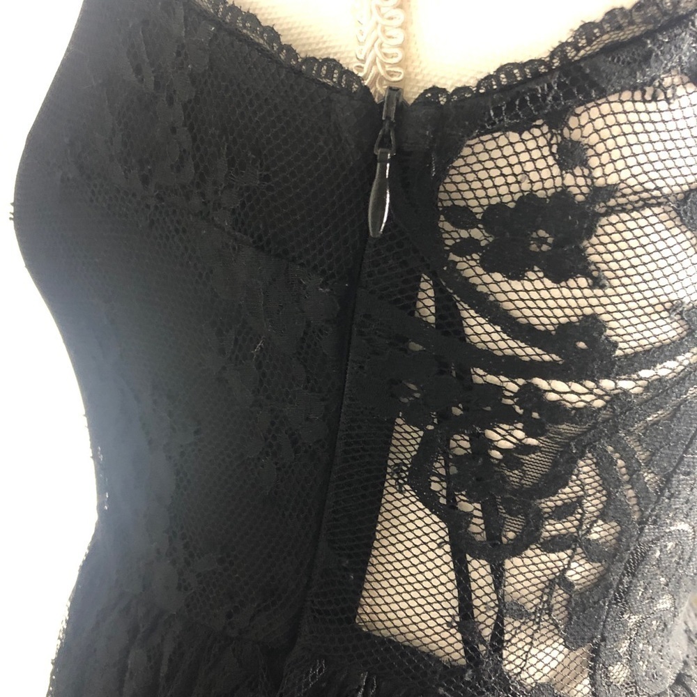 Free People Verushka Black Lace Mini Dress - Picture 8 of 11